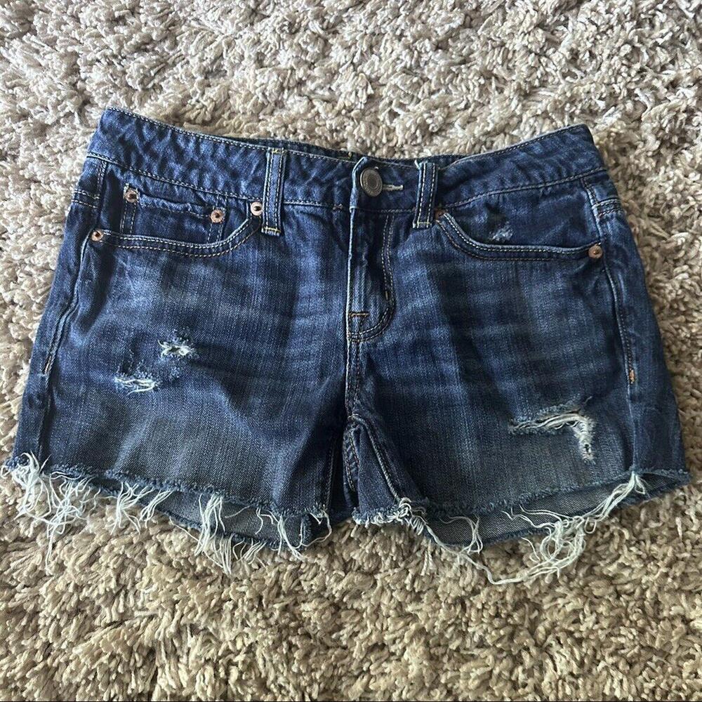 American Eagle Blue Jean Shorts Girls Size 0